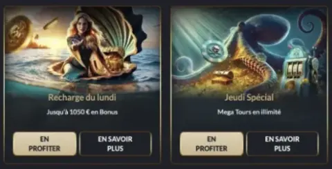 Promotions et cashback Tortuga Casino